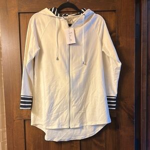 Simply Noelle Black and White Jacket Classic Minimalist Design